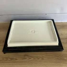 6.10848e Norcold 638530 Door Assy. Foamed Upper 7 Black - Assembly
