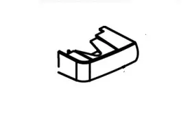 628579 Norcold Hinge Cover 628579 Norcold Hinge Cover