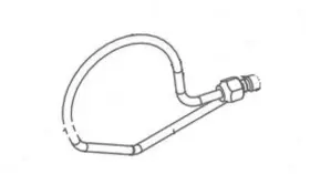 636812 Norcold Refrigerator Burner Tube Only 2118s
