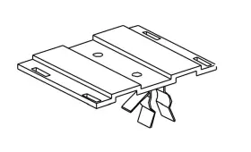 N811lt Norcold 638292 Light Bracket Assy F