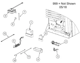 639572 Norcold Refrigerator Gas Valve Assembly For N7 N8 N10 Polar Series 639572 Norcold Refrigerator Gas Valve Assembly For N7 N8 N10 Polar Series