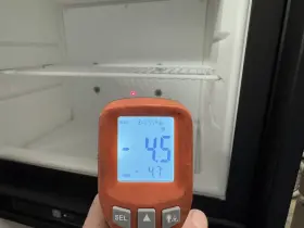 N8vlm6 Norcold Rv Refrigerator A/c And Lp. Used Works Great #3