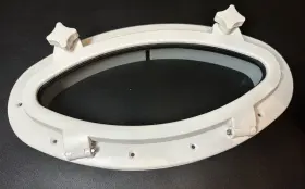 Nbc-0187-wt02 Novelbee Novelbee-1 Boat Yacht Elliptical Oval Opening Portlight Porthole 16-1/8 Inch X8-5/8