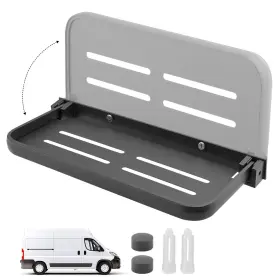 22422192 Nowhyx Rv Aluminum Foldable Wall Shelf With Screws For Camper Bathroom And Kitchen Grey 22422192 Nowhyx Rv Aluminum Foldable Wall Shelf With Screws For Camper Bathroom And Kitchen Grey
