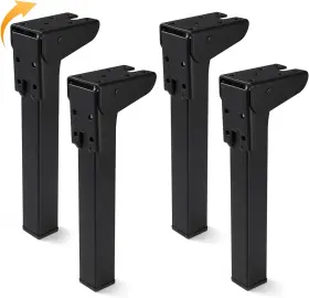 O.hsnyiu 739240324248 4 Pcs Folding Table Legs Heavy Duty 6 Inch 8 10 12 Metal Black O.hsnyiu 739240324248 4 Pcs Folding Table Legs Heavy Duty 6 Inch 8 10 12 Metal Black