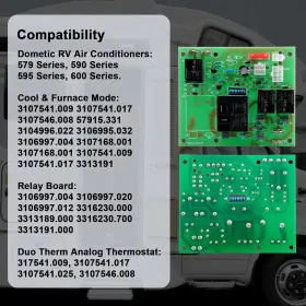 3106996.022 Obdresource 799530542516 1pc Air Conditioner Relay Control Board Heat And Cool For Rv #2 3106996.022 Obdresource 799530542516 1pc Air Conditioner Relay Control Board Heat And Cool For Rv #2