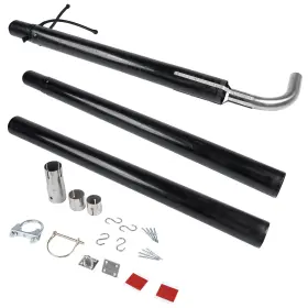Oe Quality 44461 For Rv Generator Exhaust Venting System Part Black Pipe Extension Kit #44461 New