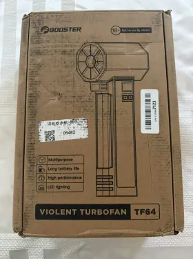Tf64 Oley Violent Turbofan Oversize Car Dryer Patio Blower Turbo Fan- New