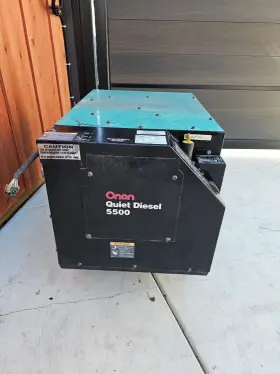 5.5hdkba-2733c Onan Used Quiet Diesel 5500 Rv Generator Only 106 Hrs #2 5.5hdkba-2733c Onan Used Quiet Diesel 5500 Rv Generator Only 106 Hrs #2
