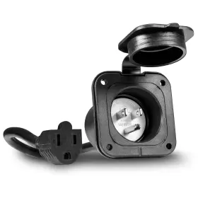 Epscbl5017 Online Led Store True Mods 15a Nema 515 Flanged Inlet Receptacle With 16in Cord Rv/boat Waterproof Epscbl5017 Online Led Store True Mods 15a Nema 515 Flanged Inlet Receptacle With 16in Cord Rv/boat Waterproof