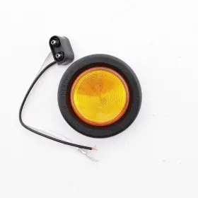 Mc56abp Optronics Case Of 50 2.5 Inch Round Amber Recess Flange Marker Clearance Lights