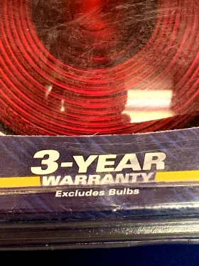 St40rs Optronics 2 Trailer Round Tail Light Stop Turn Flush Mount Red Nos #3