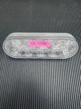Stl-82rcb Optronics 6 Inch Clear Lense Led 10 Diode Red New Trailer Lights Stl-82rcb Optronics 6 Inch Clear Lense Led 10 Diode Red New Trailer Lights