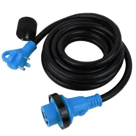 Ou11262098160756parts Outstanding-carparts 15ft 30amp Rv Extension Cord Power Supply Cable With Led Twist Lock Connector #3