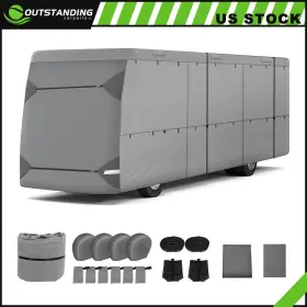 Ou182161parts Outstanding-carparts Rv Cover 38ft-42ft Class A Motorhome Windproof Waterproof Non-woven Fabric Ou182161parts Outstanding-carparts Rv Cover 38ft-42ft Class A Motorhome Windproof Waterproof Non-woven Fabric