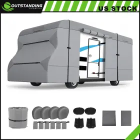 Ou182168parts Outstanding-carparts 26ft-29ft Rv Cover Class C Motorhome Non-woven Fabric Windproof Camper Ou182168parts Outstanding-carparts 26ft-29ft Rv Cover Class C Motorhome Non-woven Fabric Windproof Camper
