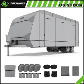 Ou182188parts Outstanding-carparts 30ft-33ft Rv Cover Windproof Extra Thick Camper And Adhesive Repair Patches