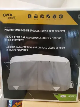 80295153101rta Over Drive Polypro Iii Molded Travel Trailer Rv Cover Fits 10ft1 Inch To 13ft Length