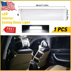 Qcd-myx-15488 Oxilam 1x Rv Interior Led Ceiling Light Lamp Boat Camper Trailer Single Dome 12v