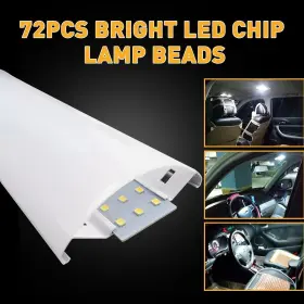 Wwd-lrk-45551 Oxilam Pair Led Ceiling Fixture Dome Light For Camper Trailer Rv Marine Lamp Bulb Super #3