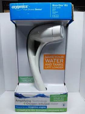 26788 Oxygenics Bodyspa Rv Model White Handheld Complete Shower Upgrade Kit 26788 Oxygenics Bodyspa Rv Model White Handheld Complete Shower Upgrade Kit