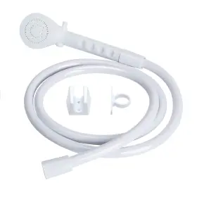 A01-000102s0 Oymov Rv Shower Head With Hose - Black Non-metallic Outdoor Kits Replacement