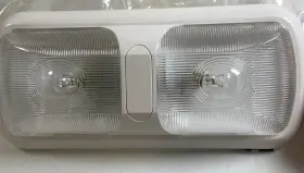 Py-818 Pai Ying Ent 5pc Double Optic Dome Ceiling Light 12v White Camper /trailer / Rv New Free Ship Py-818 Pai Ying Ent 5pc Double Optic Dome Ceiling Light 12v White Camper /trailer / Rv New Free Ship