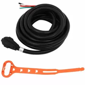 Pa16963ra694s Parautostore 30ft 50a Generator Extension Cord 6 Gauge Stw 6/3 8/1 N14-50p To Bare Wire