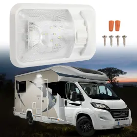 Pth129849 Parthigh Rv Ceiling Dome Light Interior Lighting For Trailer Camper With Switch New