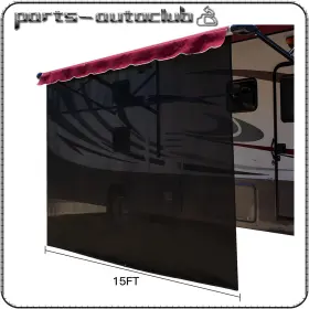 Pac17878601part Parts-autoclub Rv Awning Fabric 14.1 Feet Length Camper Replacement Shade