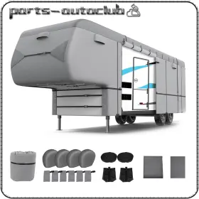 Pac182178part Parts-autoclub 40-43 Feet 5th Wheel Rv Cover Motorhome Travel Trailer Camper Non-woven Fabric