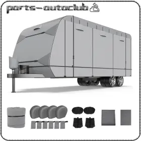 Pac182184part Parts-autoclub Rv Cover 20ft-22ft Windproof Extra Thick Camper With Adhesive Repair Patches