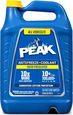 Pkpb53 Peak 50/50 Prediluted Antifreeze And Coolant For All Engine Cooling