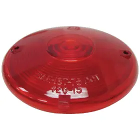 V420-15 Peterson 3-3/4 Inch Round Red Replacement Lens