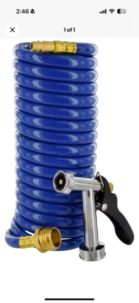 Pf267003 Phoenix Mirror Valterra Replacement Spray-away Coiled Hose And Sprayer Pf267003 Phoenix Mirror Valterra Replacement Spray-away Coiled Hose And Sprayer