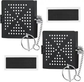 Ej4758121 Pilleay 2 Pack 4inch Metal Rv Bumper End Cap Square Cover Camper