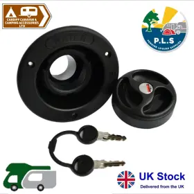Es2100 Pls Water Tank Filler 40mm Inlet C/w Cap And 2 Keys Caravan Motorhome Campervan Boat Es2100 Pls Water Tank Filler 40mm Inlet C/w Cap And 2 Keys Caravan Motorhome Campervan Boat