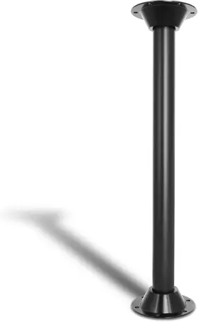 P-0311 Podoy Rv Table Legs - Camper Base Mount 29 Inch 1 Leg 2 Black