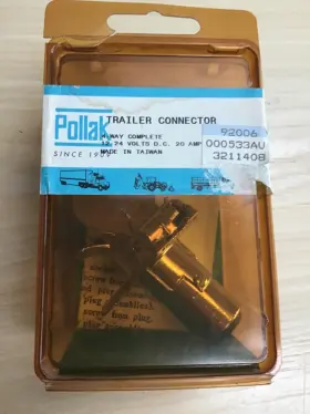 11-408v Pollak 11-408 Rv Trailer Camper Wiring 4-way Connector 11-408v Pollak 11-408 Rv Trailer Camper Wiring 4-way Connector