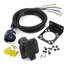 11-898p Pollak Oem 7-way 48 Inch Uscar Trailer Tow Connector Socket Kit S67 11-898p Pollak Oem 7-way 48 Inch Uscar Trailer Tow Connector Socket Kit S67