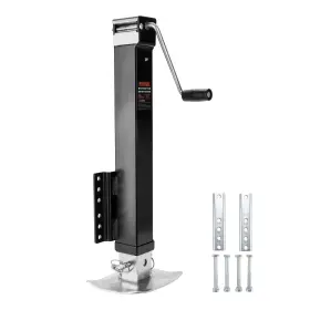 Poppl4tj05 Popbull 8000lb 30 Inch Lift Heavy Duty Swivel Bolt On Trailer Jack Adj Drop Leg
