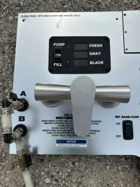 N150038 Positron Corporation Systems Rv Monitor Water Panel Control Black Grey Filter #2