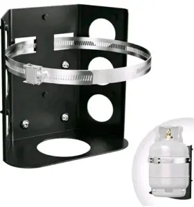 Bkt-2285 Power Tank 5 Lb Propane Vehicle Mount With Quick Release