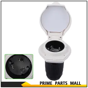 Pl16039m760a Ppmall 50 Amp Power Cord Twist Electrical Lock Inlet Boat Rv Marine 125v/250