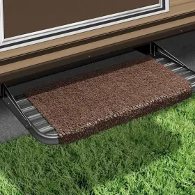 2-1040 Presto Fit Prest-o-fit - Espresso 18 Inch W Turf Wrap Around Straight Entry Step Rug