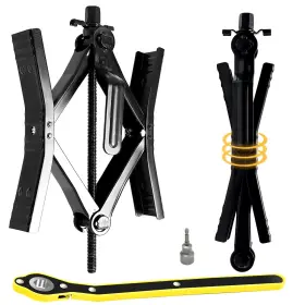 Proud Panda 741754216544 Wheel Chock Heavy Duty Rv Trailer Tire Stabilizer 2-10in Pair Small Proud Panda 741754216544 Wheel Chock Heavy Duty Rv Trailer Tire Stabilizer 2-10in Pair Small