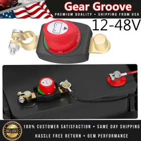 12001102 Qianghan Side Post Battery Disconnect Switch 12v-48v Kill Cut Off For Car Rv Boat