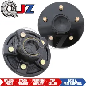 53545-g Qjz Qty.2 Hub 3500lbs Trailer Axle Wheel Kit - Idler 5 On 4.5 53545-g Qjz Qty.2 Hub 3500lbs Trailer Axle Wheel Kit - Idler 5 On 4.5