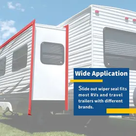 Rw-018-341 Racewill 1/2 Inch X2.75 X35ft Rv Trailer Slide Out Wiper Seal Camper Rubber Weather Travel #3 Rw-018-341 Racewill 1/2 Inch X2.75 X35ft Rv Trailer Slide Out Wiper Seal Camper Rubber Weather Travel #3