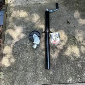 Qbtcd39004r Ram 2000 Lbs A Frame Topwind Trailer Jack Bolt On Tongue Height Adjustable New